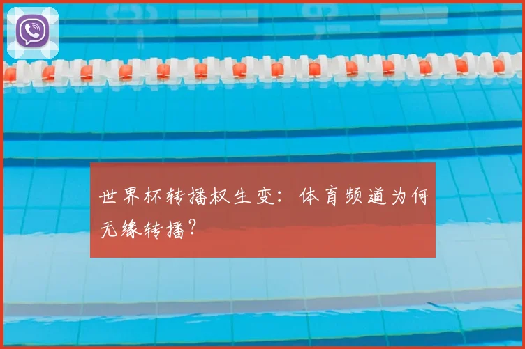 世界杯转播权生变：体育频道为何无缘转播？